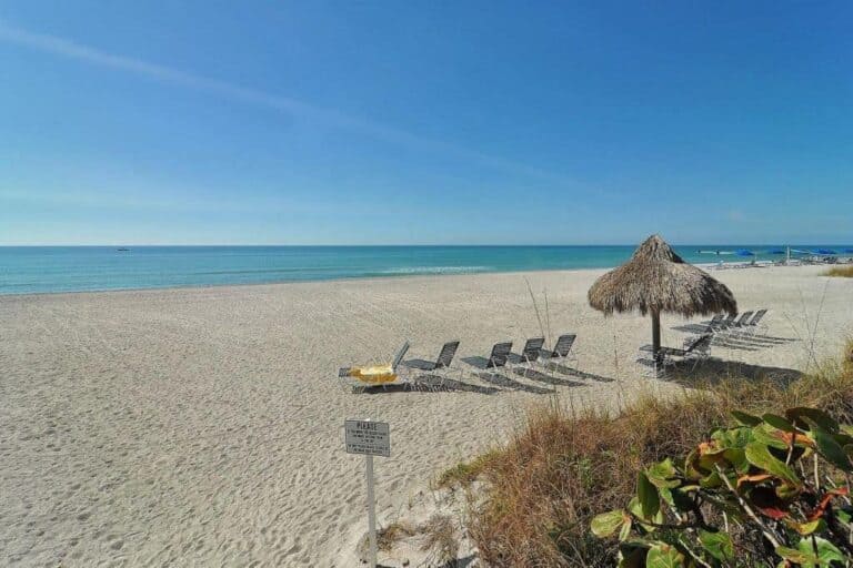 Sea Gate Club Condos in Longboat Key, FL. - Beach
