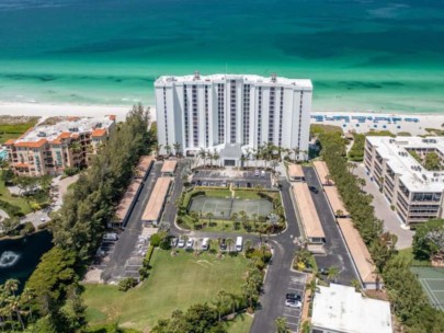 Sea Gate Club Condos in Longboat Key, FL. - Aerial