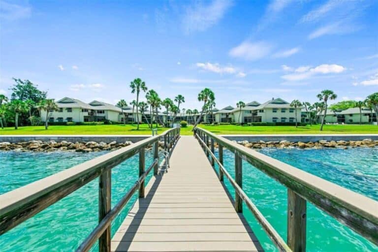 Sea Village Condos in Siesta Key, FL. - Dock