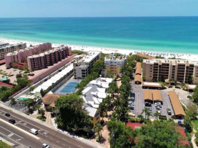 Seagrove Condos Fin Siesta Key, FL. - Waterfront Aerial