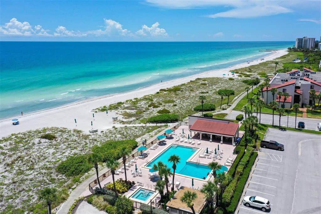 Seaplace Condos in Longboat Key, FL. - Aerial