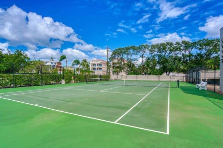 Siesta Gulf View Condos in Siesta Key, FL. - Tennis Courts