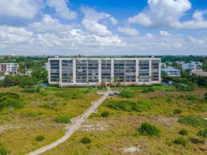 Siesta Gulf View Condos in Siesta Key, FL. - Building Aerial