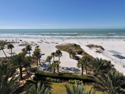 Siesta Key Beach Residences Condos in Siesta Key, FL. - Beach Aerial