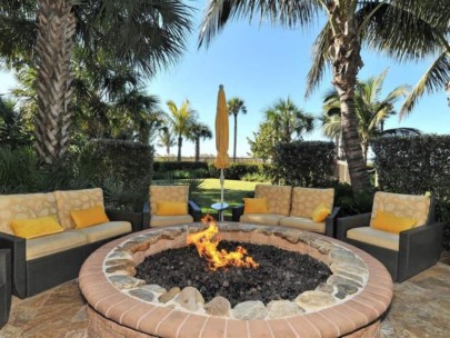 Siesta Key Beach Residences Condos in Siesta Key, FL. - Firepit