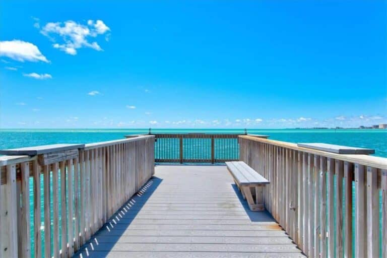 Siesta Towers Condos in Siesta Key, FL. - Dock