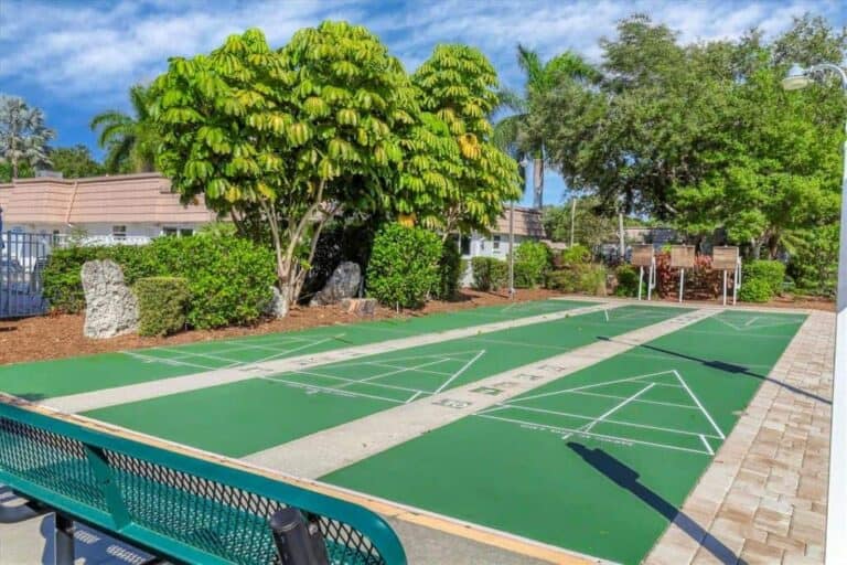 Strathmore Riverside Condos in Sarasota, FL. - Shuffleboard