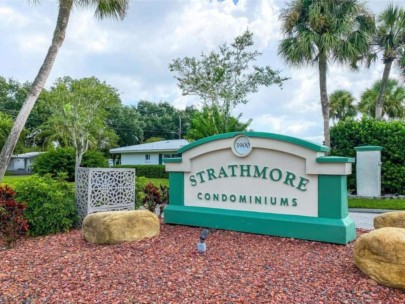 Strathmore Villas in Sarasota, FL. - Entrance Sign