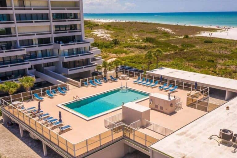 Terrace Condos in Siesta Key, FL. - Pool
