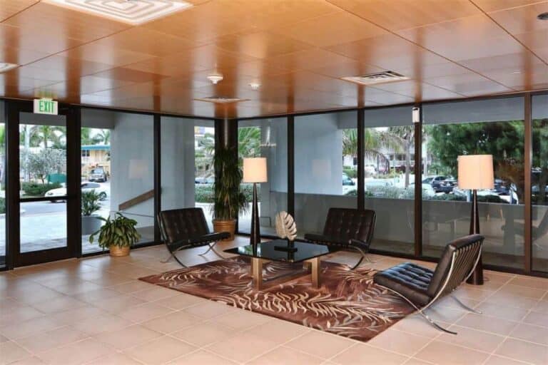 Terrace Condos in Siesta Key, FL. - Lobby