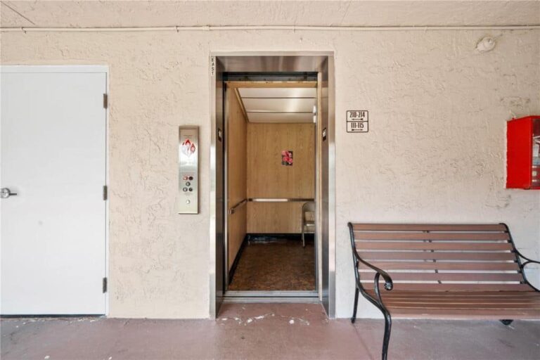 Tregate East Condos in Sarasota, FL. - Elevator