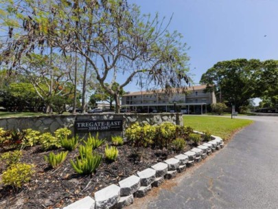 Tregate East Condos in Sarasota, FL. - Entrance Sign