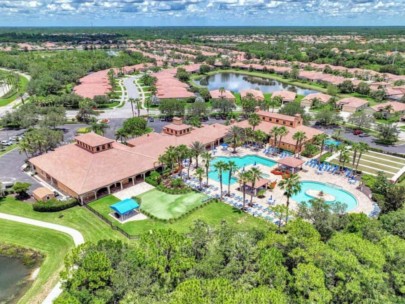 Venetian Falls Condos in Venice, FL. - Amenity Center Aerial