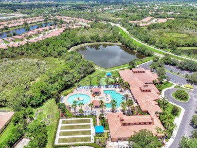 Venetian Falls Condos in Venice, FL. - Amenity Center Aerial