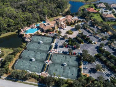 Venetian Golf and River Club Condos in Venice, FL. - Aerial View