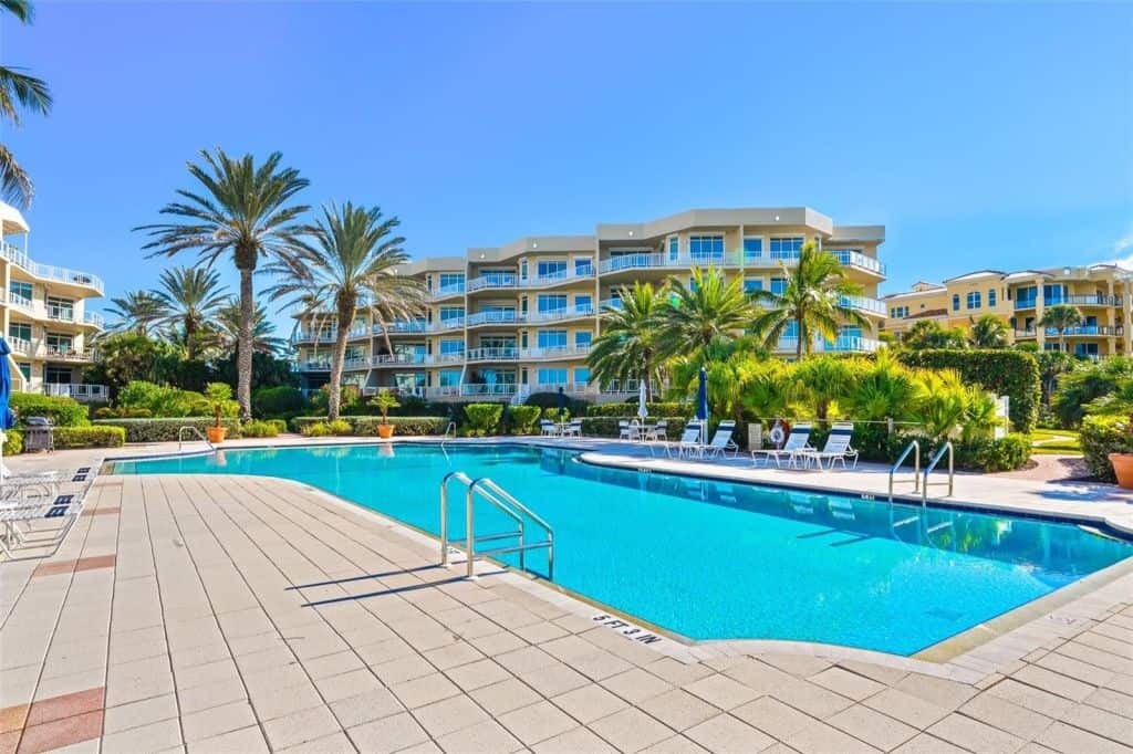 Villa Di Lancia Condos in Longboat Key, FL. - Pool