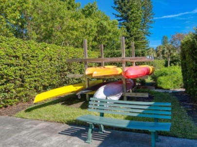 Westchester Condos in Longboat Key, FL. - Canoe Storage