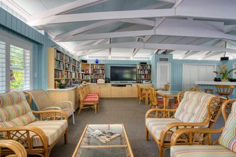 Westchester Condos in Longboat Key, FL. - Clubroom