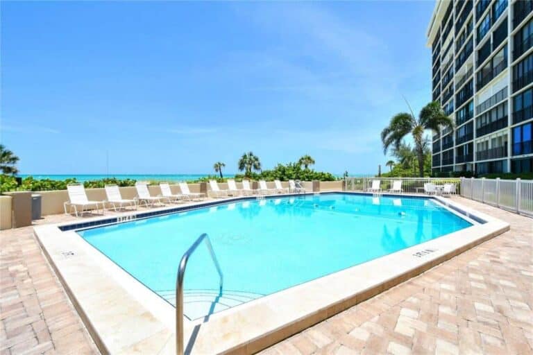 Whispering Sands Condos in Siesta Key, FL. - Pool