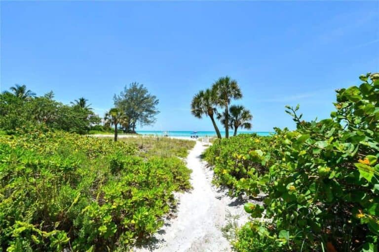 Whispering Sands Condos in Siesta Key, FL. - Beach Path