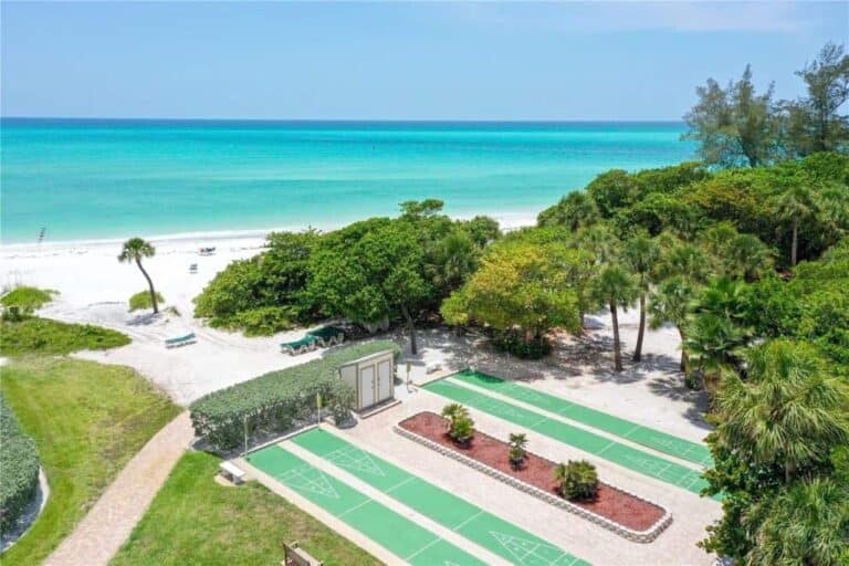 Whispering Sands Condos in Siesta Key, FL. - Shuffleboard