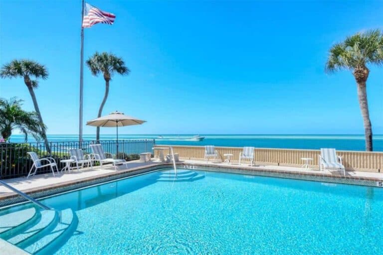 Windward Passage Condos in Siesta Key, FL. - Pool