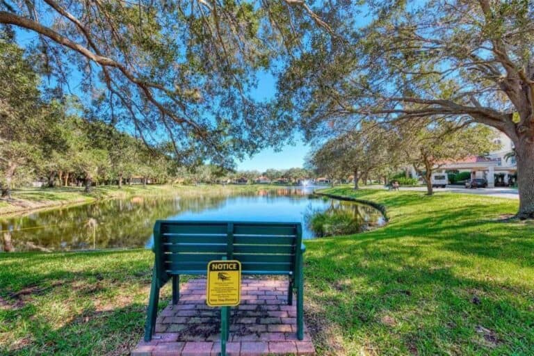 Woodmere at Jacaranda Condos in Venice, FL. - Lake