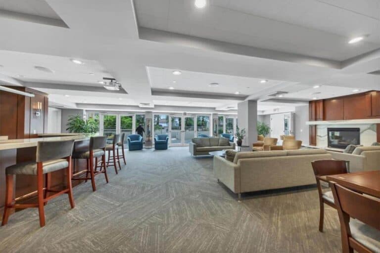 One Hundred Central Condos in Downtown Sarasota, FL. - Clubroom