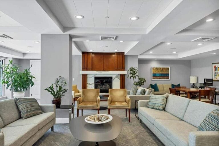 One Hundred Central Condos in Downtown Sarasota, FL. - Clubroom