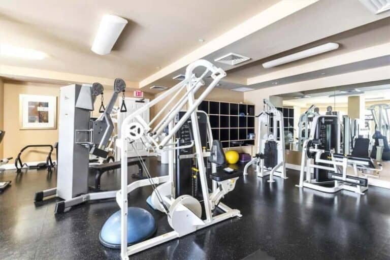 One Hundred Central Condos in Downtown Sarasota, FL. - Fitness Center