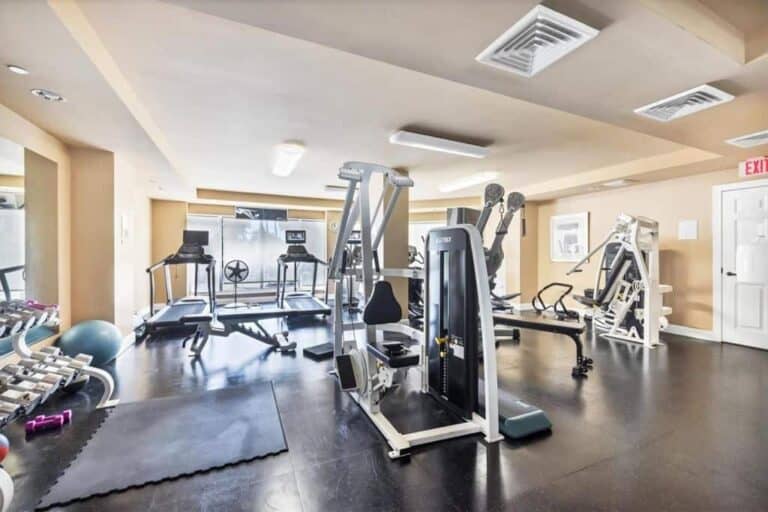 One Hundred Central Condos in Downtown Sarasota, FL. - Fitness Center