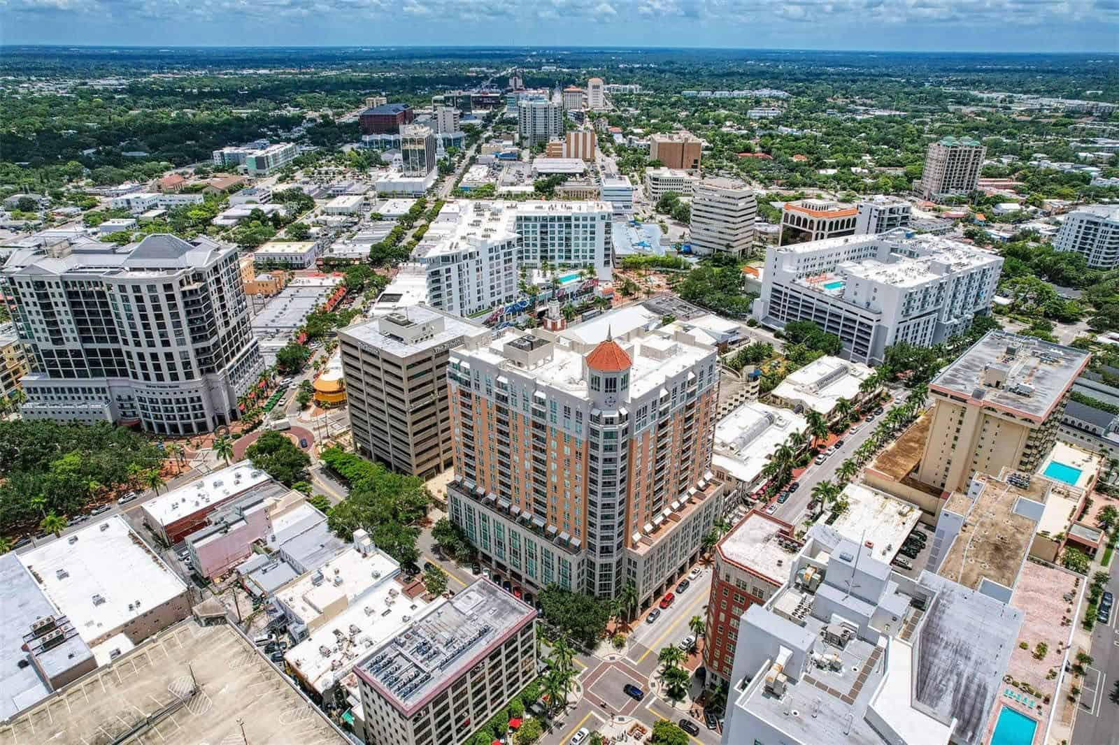 1350 Main Street Condos For Sale in Downtown Sarasota, FL.