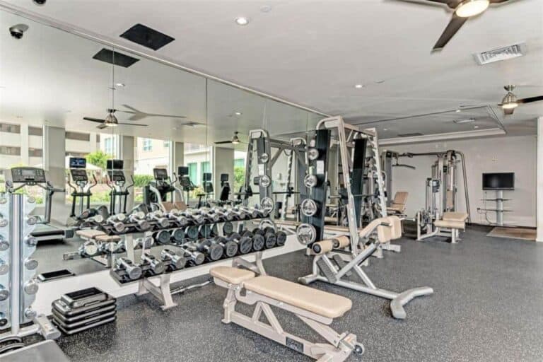 1350 Main Street Condos in Downtown Sarasota, FL. - Fitness Room