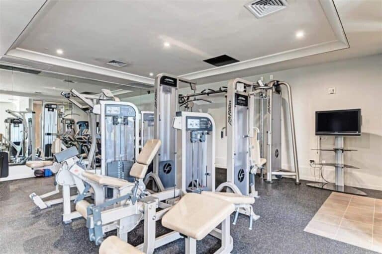 1350 Main Street Condos in Downtown Sarasota, FL. - Fitness Room