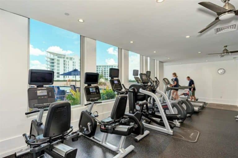 1350 Main Street Condos in Downtown Sarasota, FL. - Fitness Room