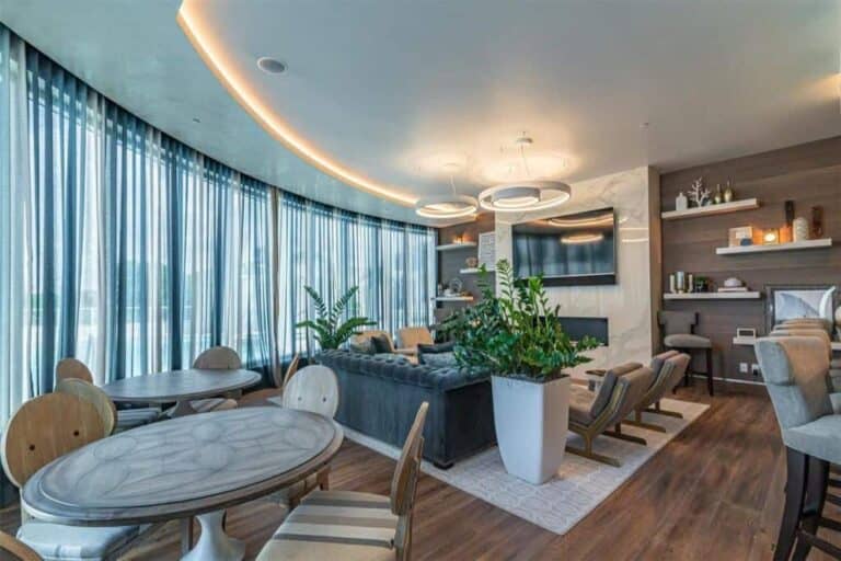 624 Palm Condos in Downtown Sarasota, FL. - Clubroom