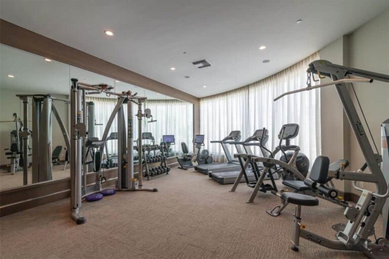 624 Palm Condos in Downtown Sarasota, FL. - Fitness Center