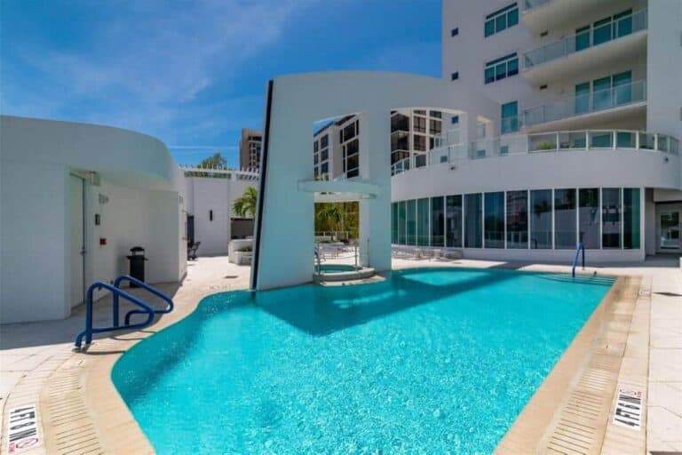 624 Palm Condos in Downtown Sarasota, FL. - Pool