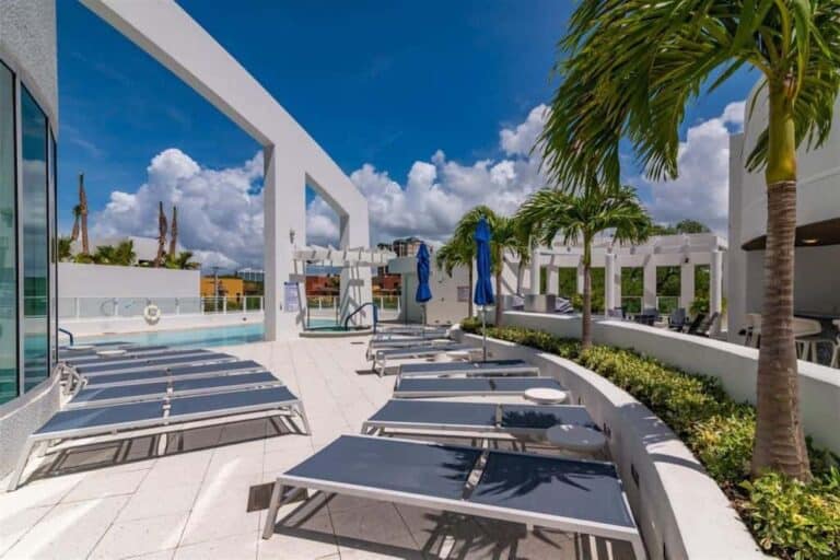 624 Palm Condos in Downtown Sarasota, FL. - Terrace