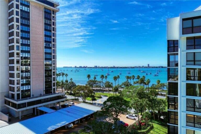 7 One One Palm Condos For Sale in Sarasota, FL. - Water Views