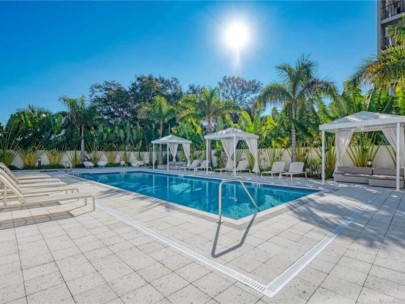 7 One One Palm Condos For Sale in Sarasota, FL. - Pool