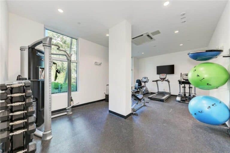 7 One One Palm Condos in Sarasota, FL. - Fitness Room