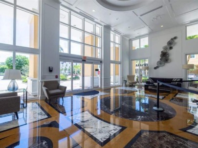 Alinari Condos in Downtown Sarasota, FL. - Lobby Entry of Building