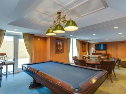 Alinari Condos in Downtown Sarasota, FL. - Billards Table