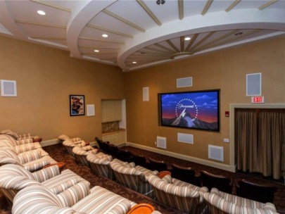 Alinari Condos in Downtown Sarasota, FL. - Theater Room