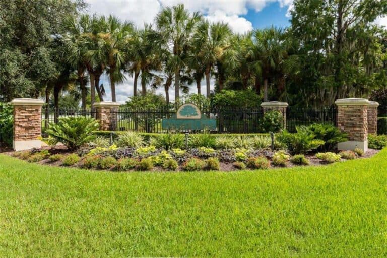 Ancient Oaks Homes in Parrish, FL. - Entrance Sign