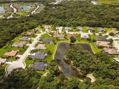 Ancient Oaks Homes in Parrish, FL. - Aerial