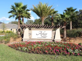 Arbor Lakes Homes in Palmer Ranch Sarasota, FL. - Entrance Sign