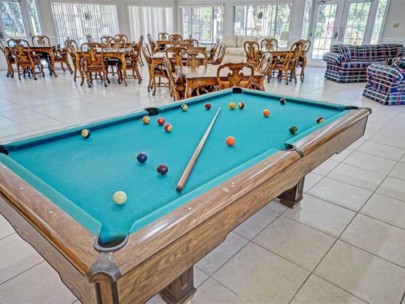 Avista Condos in Palm Aire Sarasota, FL. - Pool Table