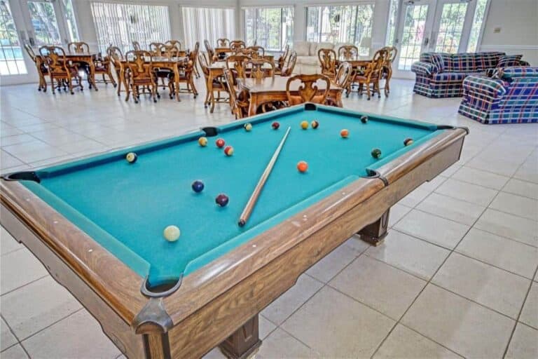 Avista Condos in Palm Aire Sarasota, FL. - Pool Table
